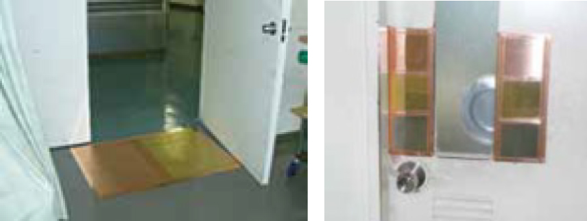 北里大学病院での実験の様子の写真
