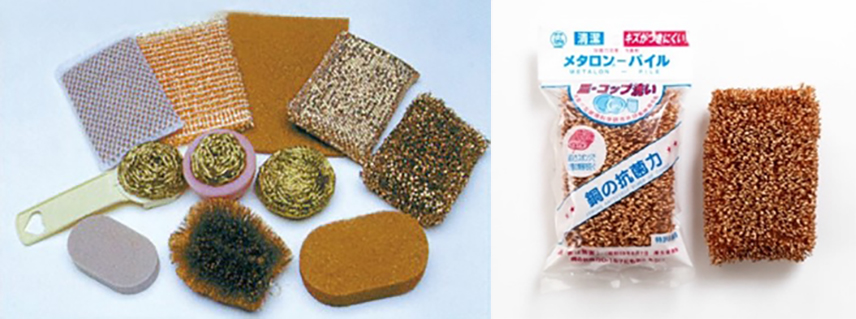 ド銅製三角コーナー・排水口ゴミキャッチャーの写真/バスケットの表裏面に付着する細菌の血調査結果
